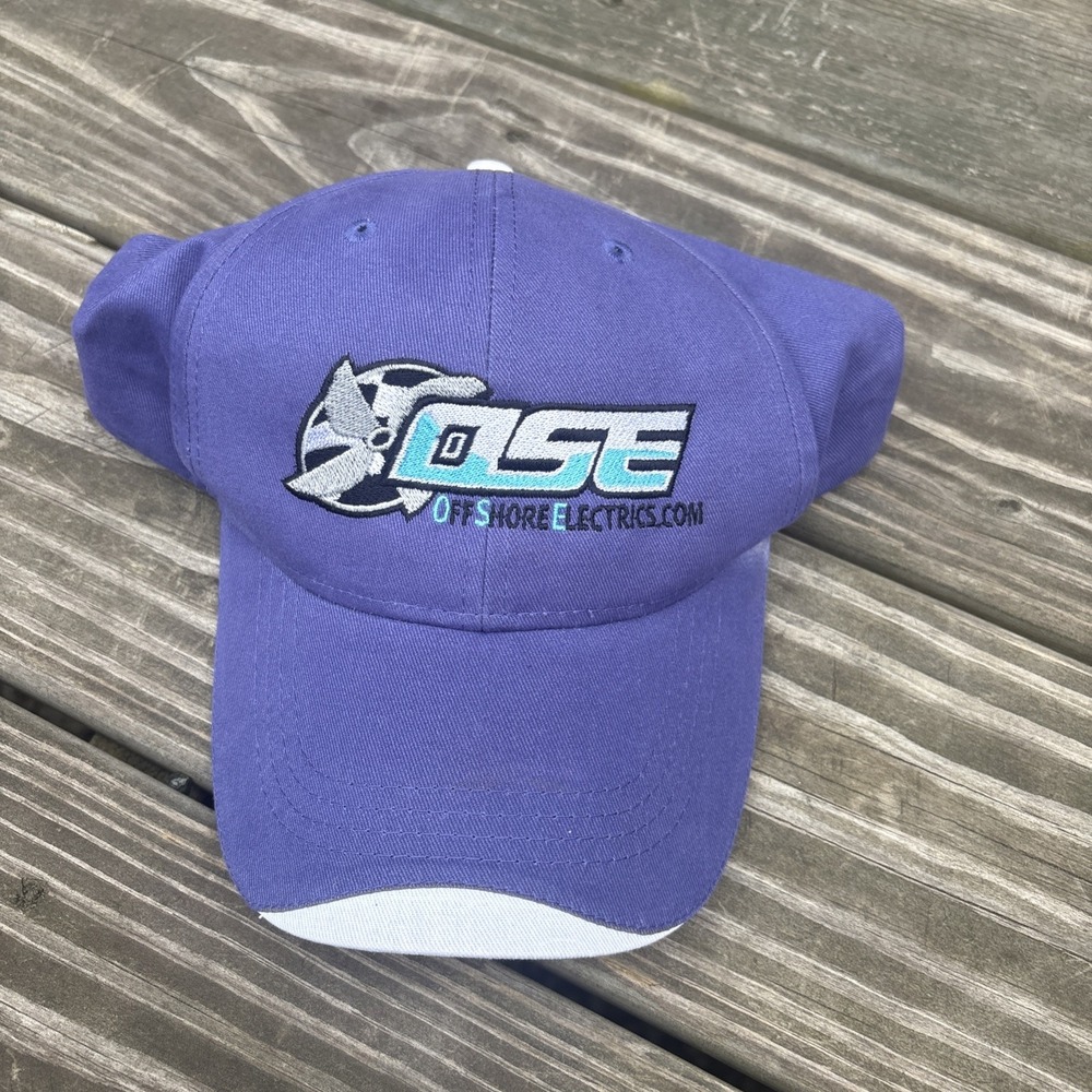 OSE Offshore Electrics Chelsea ma Strapback Baseball Hat Cap Adjustable